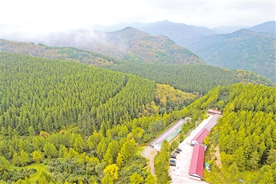     位于六盤(pán)山國(guó)家森林公園內(nèi)的王化南護(hù)林點(diǎn)。